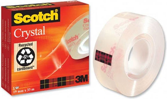 3M Tape Scotch 19mm x 33m 1pcs Transparent