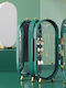 Jewellery Stand with Green Mirror 11.5x6.5x5cm