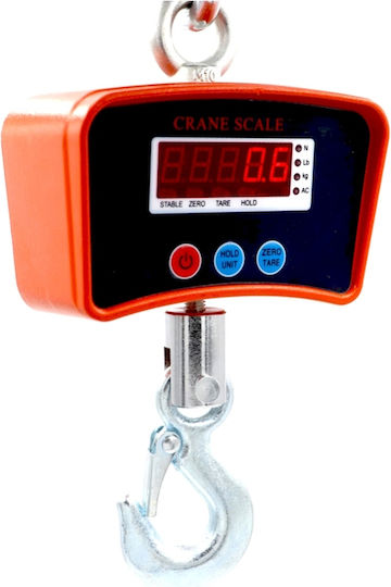 Electronic Professional Hanging Scale with Weighing Capacity of 1000kg and Division 500gr