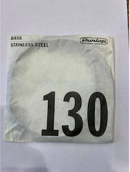 Dunlop DBS130 Single Bass String Stainless Steel 130 Inches Dunlop DBS130 Single Bass String Stainless Steel 130 Inches