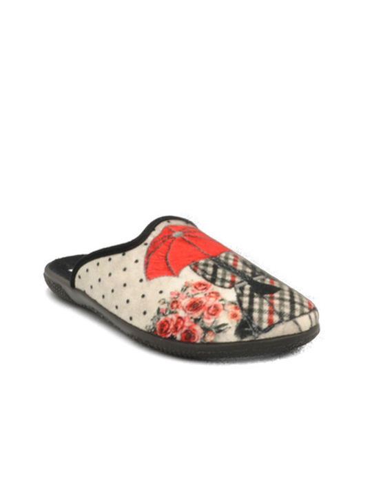 Fild Anatomic Anatomical Women's Slippers in Negru color