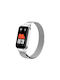 Λουράκι Ανοξείδωτο Ατσάλι Ασημί (Xiaomi Redmi SmartBand 2)
