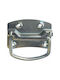 Mâner Mobilier Mânere de mobilier din Metal Galvanize 100mm (Distanța între Centre 80mm) 27202 1buc