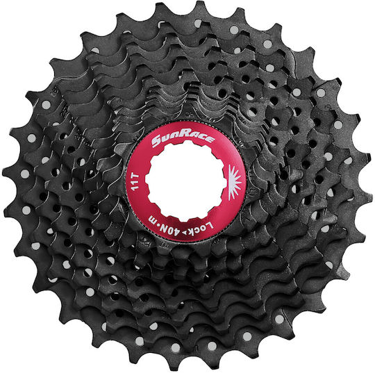 SunRace Csrs3 Κασέτα Ποδηλάτου 11 Ταχυτήτων με 11-28 Δόντια