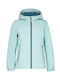 Kids' Sports Jacket with Hood Light Green Kobryn