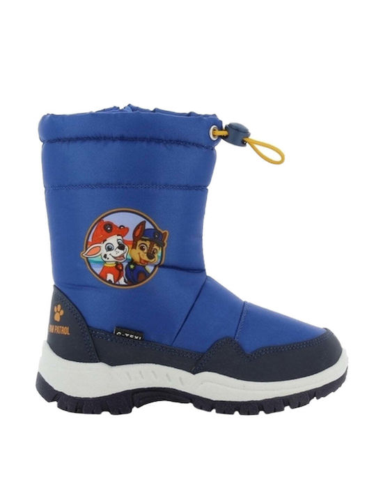 Nickelodeon Kids Boots with Lace Blue