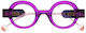 Anne et Valentin Kinder Acetat Brillengestell Lila GOGO-22C02-41