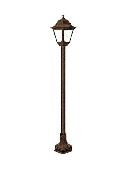 Fos me Outdoor Floor Lamp for Exterior Space IP44 for E27 Socket Gold