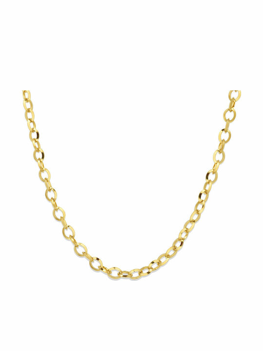 Goldjewels Αλυσίδα Λαιμού Επιχρυσωμένη από Ατσάλι Goldjewels Αλυσίδα Λαιμού Επιχρυσωμένη από Ατσάλι