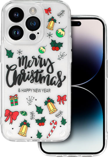 Tel Protect Christmas Case Umschlag Rückseite Transparent (iPhone 12 / 12 Pro)