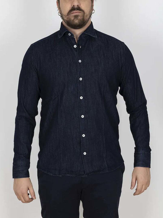 Bastoncino Men's Shirt Long Sleeve Denim.