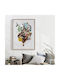 Walls Globetrotter Reindeer Frame Wooden 30x40cm