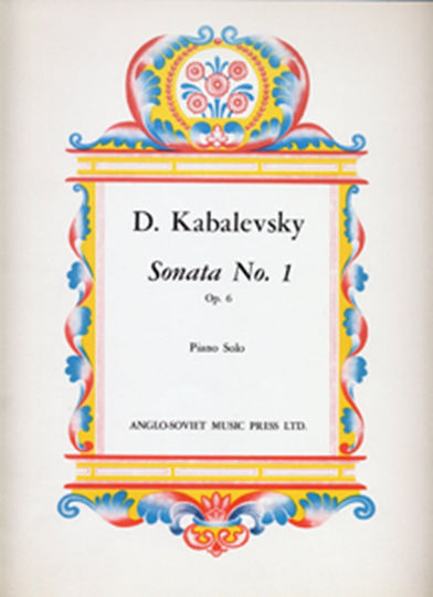 Boosey & Hawkes D. Kabalevsky - Sonata No. 1 Op. 6 / Εκδόσεις NAKW003409000