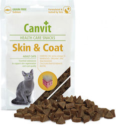 Canvit Skin Snack Treats with Potatoes for Adult Cats 100gr