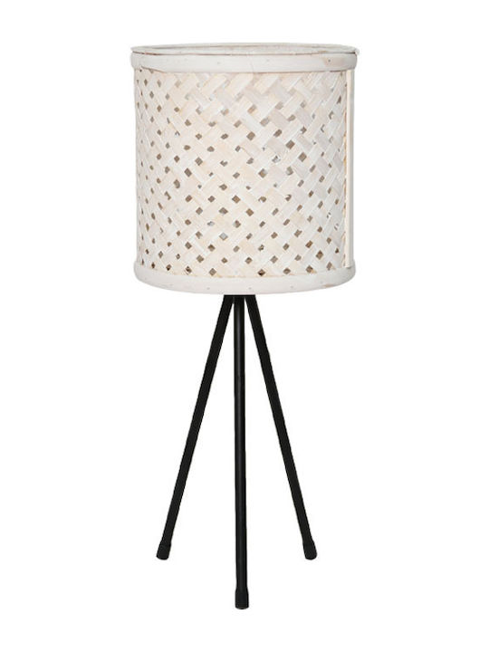 Fylliana Planter Metal Beige with Stand 20x20x48cm.
