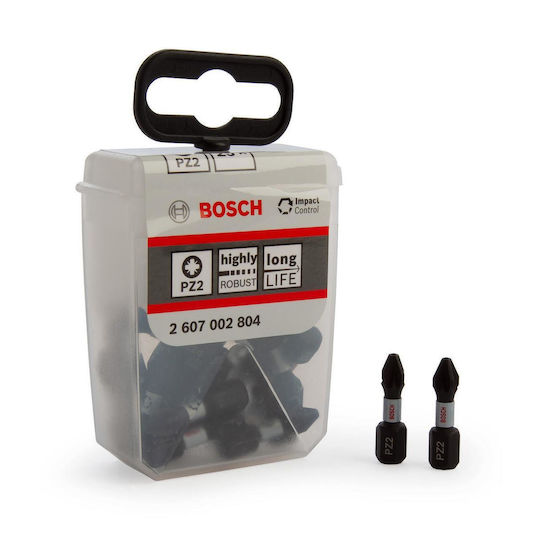 Bosch Σετ 25 Μύτες Κατσαβιδιού Σταυρός