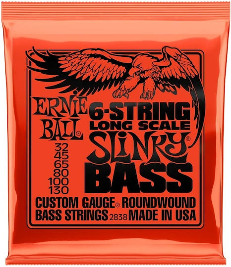 Ernie Ball Set Corzi Pentru Bas Nickel Wound 32 - 130
