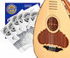 Adamas Set of Phosphor Bronze Strings for Lute Nuova Coated 18 - 32"