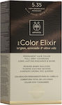Apivita My Color Elixir Set Haarfarbe kein Ammoniak 5.35 Chestnut Maoni Open Clay Maoni 125ml
