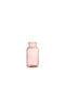 Decorative Vase Glass Pink 16x16cm 1pcs