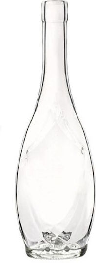 Stabplast Bottle Water Glass with Screw Cap Transparent 250ml