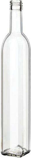 Stabplast Bottle Water Glass with Screw Cap Transparent 500ml 30 Pieces