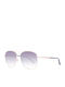 Guess Guess Damen Sonnenbrille mit Goldenem Metallrahmen und Grauem Verlaufsfarben Glas GF6143 28B