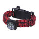 Moses Survival Kit Red Bracelet