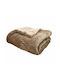 Linea Home Bettbezug Einzelbett 160x210cm Beige