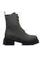 Stiefeletten Damen Dark Khaki