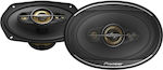 Pioneer TS-A6991F Set Car Oval Speakers 6x9" 700W RMS (5 Ways)