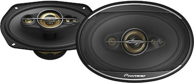 Pioneer Car Speaker Set TS-A6991F 6x9" with 700W RMS (5 Ways)