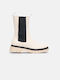 InShoes Women's Chelsea Boots Beige