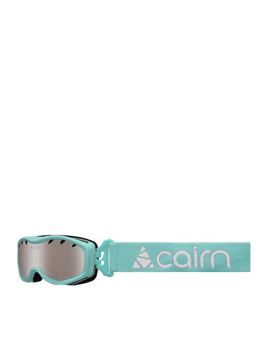 Cairn Rush Mat Μάσκα Σκι & Snowboard Παιδική Πράσινη