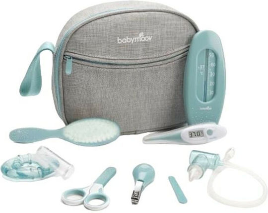 Babymoov Baby Care Set Gray-Blue 9pcs