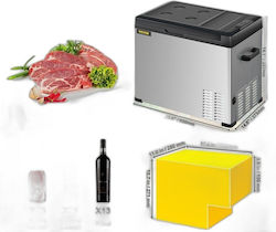 Silver Portable Fridge 30lt