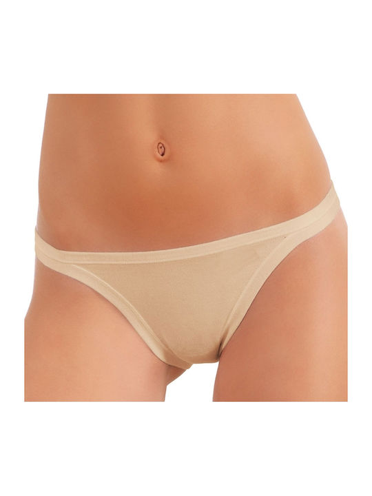 Jadea Γυναικείο String Μπεζ