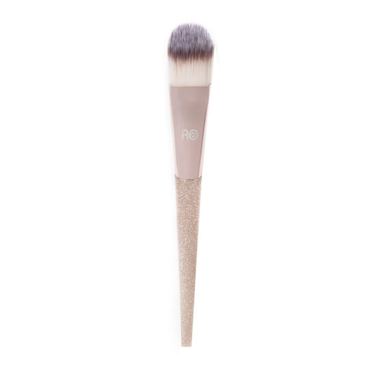 Ro-Ro Accessories Professional Make Up Brush for Foundation with Synthetic Bristle Rose Gold