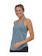 Patagonia Women's Sport Blouse Sleeveless Gray