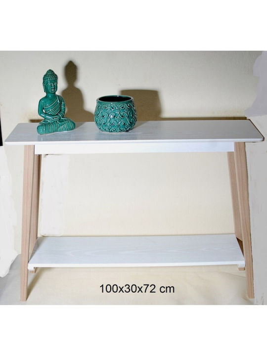 Wooden Console Table Wooden L100xW30xH72cm