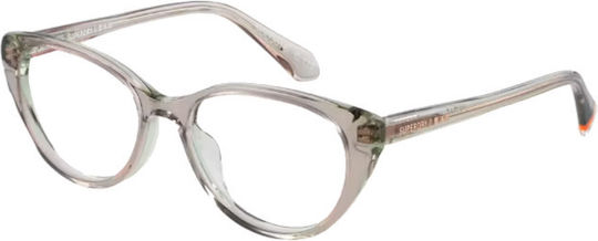 Superdry Rame Ochelari Pentru Femei Acetat Transparent Ochi De Pisică SDO 3016 172