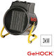 GeHock Industrielles Elektro-Luftheizgerät 3kW
