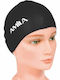 AMILA Silicone Adults Swimming Cap Black