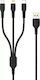 Denmen Denmen D05E Braided USB to Lightning / T...