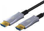 Goobay HDMI 2.1 Kabel HDMI-Stecker - HDMI-Stecker 20m Schwarz