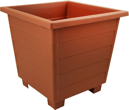 Sic Plast Γλάστρα Πλαστική Τερακότα 32x32x30εκ.