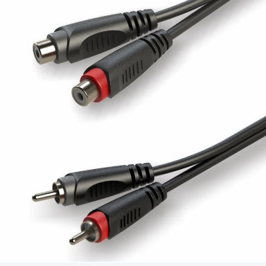 Soundsation Cable 2x RCA male - 2x RCA female 3m STO-SSN.1630.0012