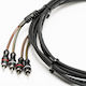 Gladen Cablu 2x RCA de sex masculin - 2x RCA de sex masculin 1.5m