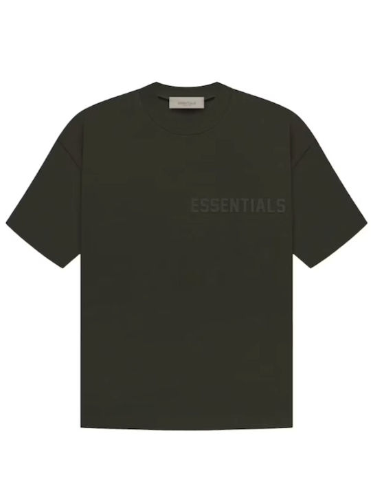 Essentials Мъжка тениска с къс ръкав Черно