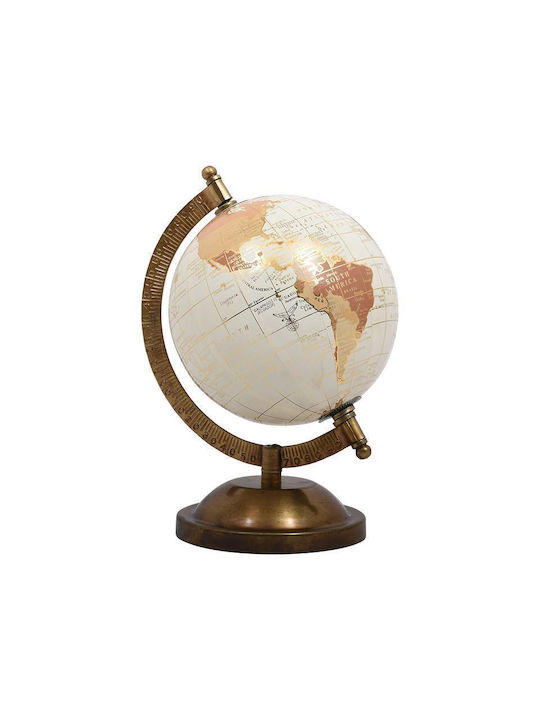 Fylliana World Globe with Diameter 13cm and Height 18cm